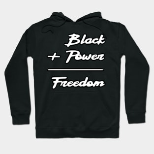 black power equality freedom power lives matter anti racism gift Hoodie